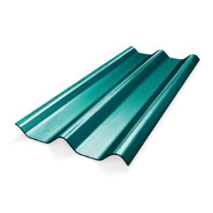 กระเบื้องหลังคาไฟเบอร์ซีเมนต์ เอสซีจี รุ่น ลอนคู่ไฮบริด 50x150x0.88 สีเขียวประกายมุก
