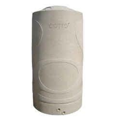 ถังเก็บน้ำบนดิน COTTO รุ่น CJ1000S มาตรฐาน สีแซนสโตน ขนาด 1,000 ลิตร