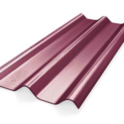 หลังคาไฟเบอร์ซีเมนต์ เอสซีจี รุ่น ลอนคู่ไฮบริด 50x150x0.55 สีม่วงประกายมุก